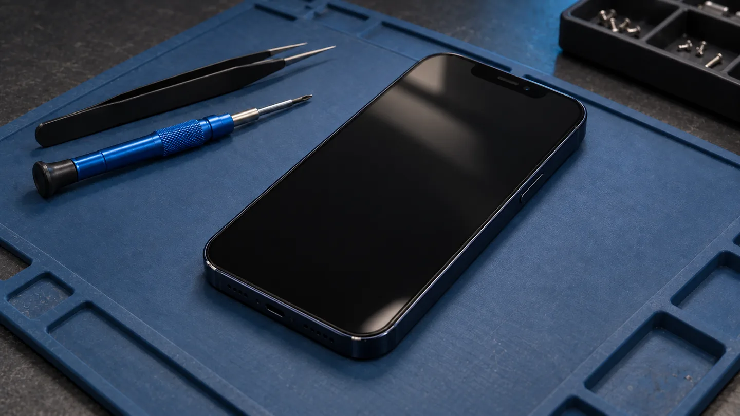 Dasselbe Smartphone mit neuem Display